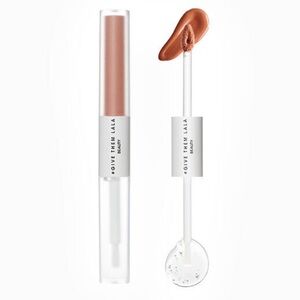 GIVE THEM LALA Double Ended Lip Dúo NWT Birthday suit